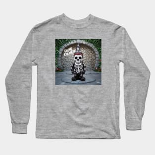 A Gnome Calavera Long Sleeve T-Shirt